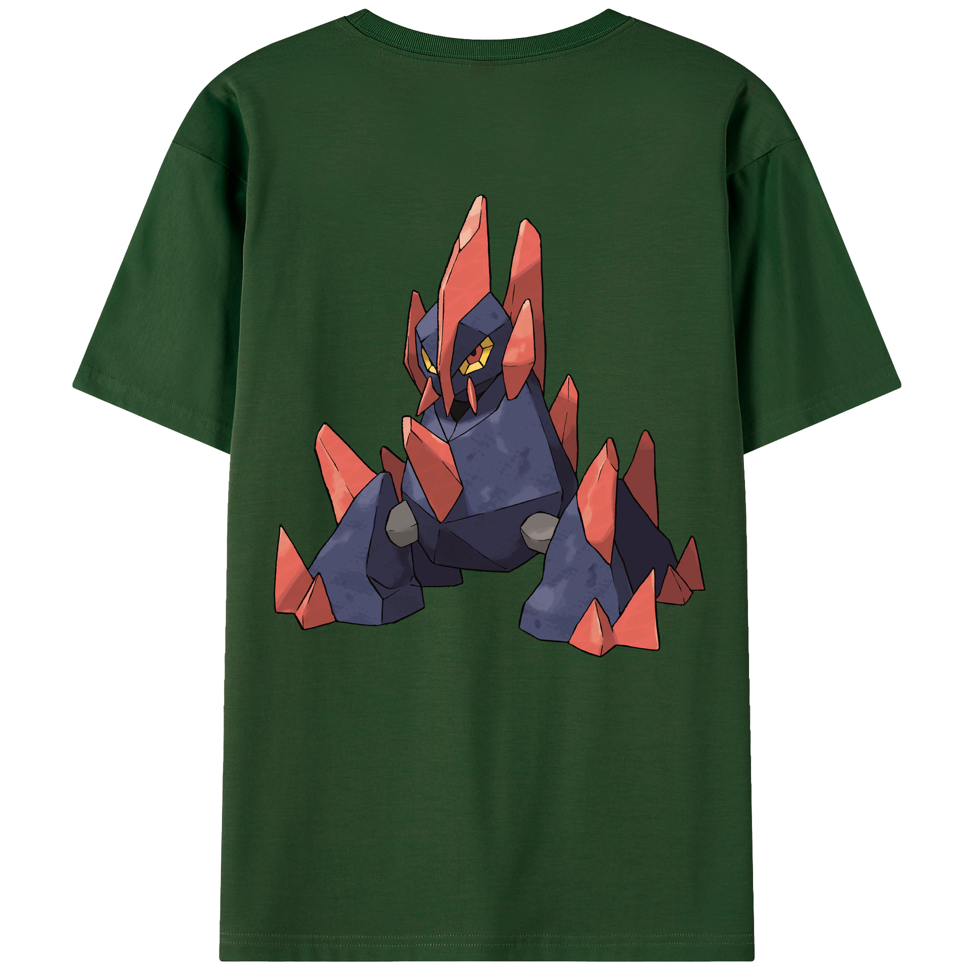 （画像用） ポケットモンスター Pokémon 綿100％半袖Tシャツ（背面プリント）